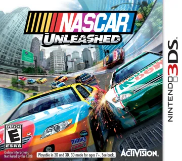 NASCAR Unleashed (Usa) box cover front